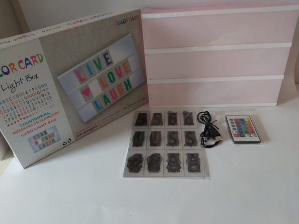 A-4 light box ışıklı pano